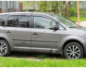 Дефлекторы боковых окон Volkswagen Touran II (2010-2015)